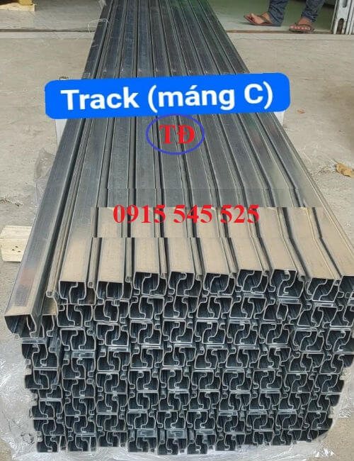 Ray C cầu trục 30x40 Ray C cầu trục 30x40