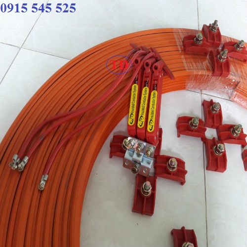 Ray điện an toàn 3 pha và chổi tiếp điện 3 pha Ray điện an toàn 3 pha và chổi tiếp điện 3 pha