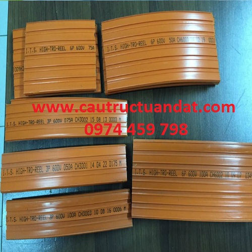 Hình ảnh ray điện an toàn cầu trục các loại Hình ảnh ray điện an toàn cầu trục các loại