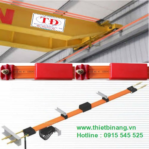 Ray điện an toàn 3P 50A cho cầu trục Ray điện an toàn 3P 50A cho cầu trục