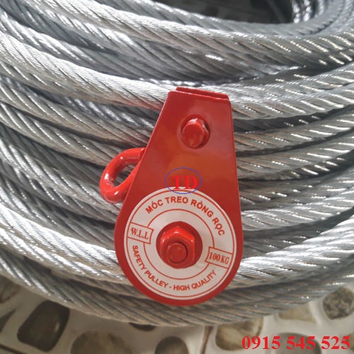 Ròng rọc treo cáp là gì?