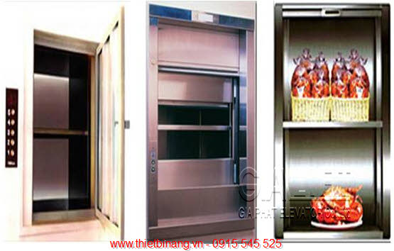 Thang máy tải thực phẩm Thang máy tải thực phẩm