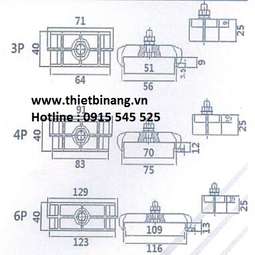 Thông số kỹ thuật của kẹp ray điện an toàn Thông số kỹ thuật của kẹp ray điện an toàn
