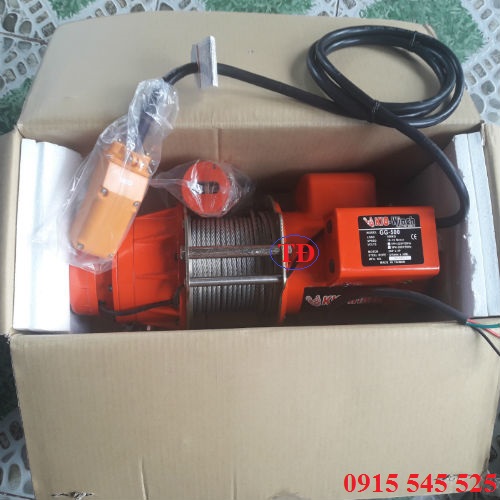 Đơn hàng tời điện chuẩn bị giao cho khách hàng Đơn hàng tời điện chuẩn bị giao cho khách hàng