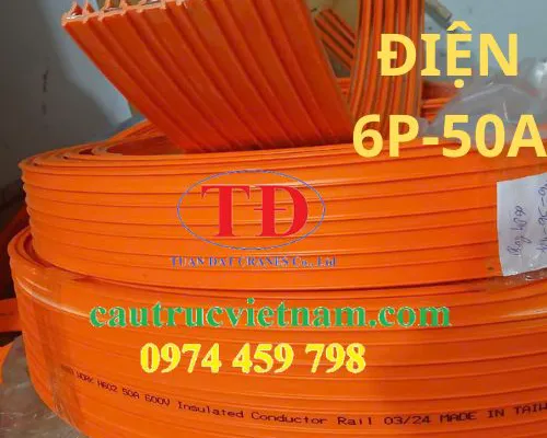 Ray điện cầu trục 6P 50A là gì?