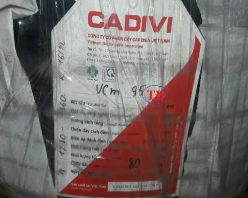 Đơn hàng cáp cadivi