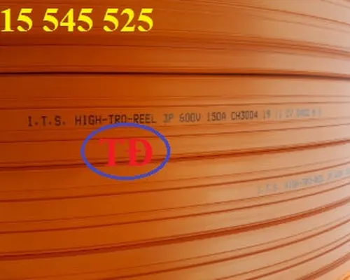 Ray điện an toàn 3P-150A cho cầu trục