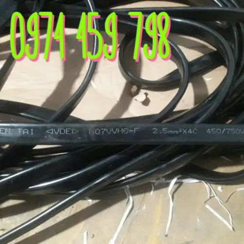 Cáp dẹt cầu trục loại 4Cx2.5 mm2