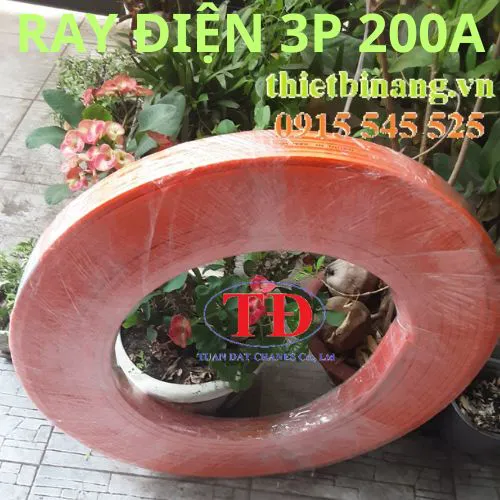 Ray điện cầu trục 3P-200A an toàn