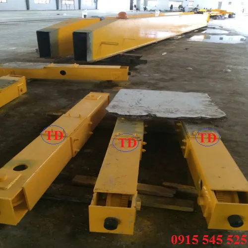Bộ dầm biên cầu trục