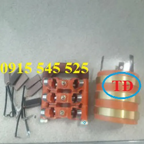Cổ góp điện 3 pha trục 40