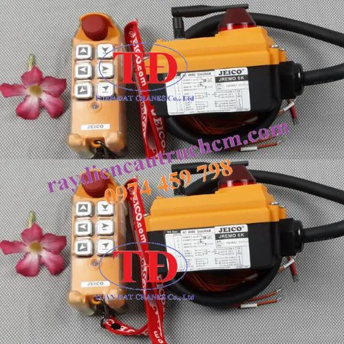 Điều khiển từ xa Jeico Hàn Quốc 6 nút