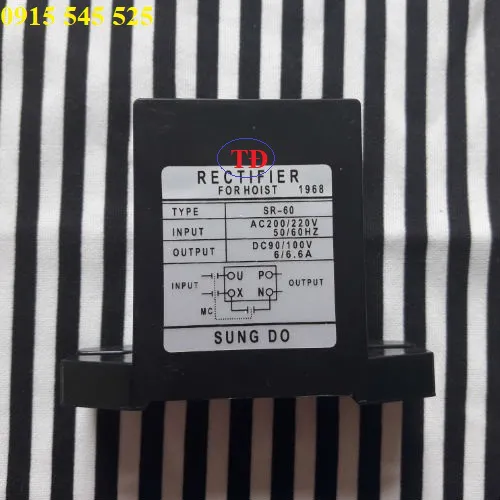 Diot SR-60 cho cầu trục