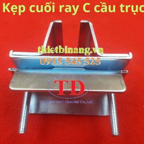 Kẹp cuối ray C cầu trục