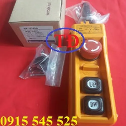 Nút bấm điều khiển cầu trục 2 nút