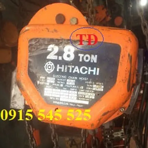Palang xích Nhật bãi hiệu Hitachi