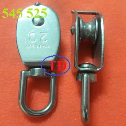 Ròng rọc treo cáp inox
