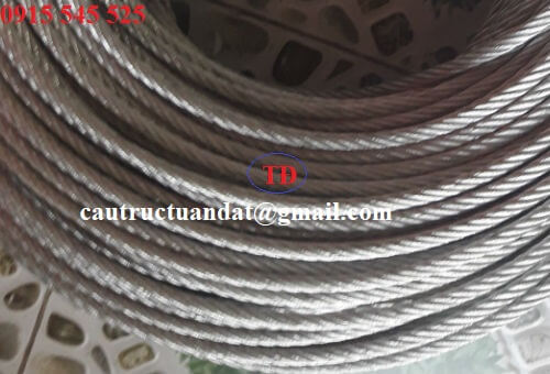 Cáp thép cầu trục 6x36 + IWRC Cáp thép cầu trục 6x36 + IWRC