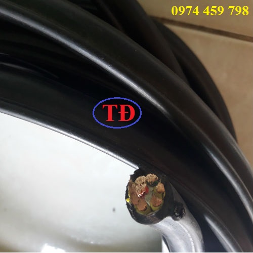 Dây cáp điều khiển cho nút bấm cầu trục có số lượng lõi là 8 Dây cáp điều khiển cho nút bấm cầu trục có số lượng lõi là 8