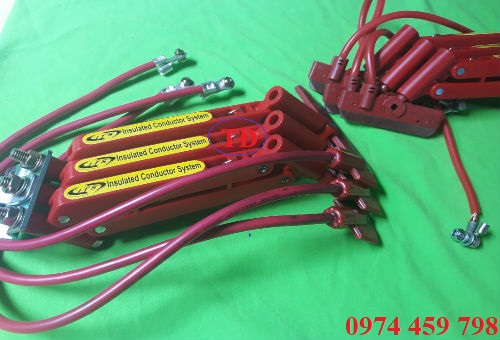 Chổi lấy điện cầu trục 3 pha 100A Chổi lấy điện cầu trục 3 pha 100A