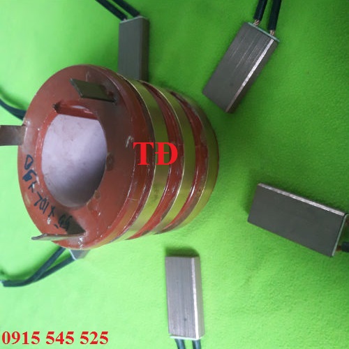 Cổ góp điện 3 cực Cổ góp điện 3 cực