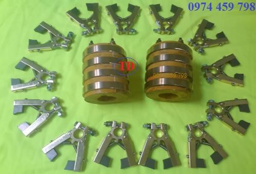 Cổ góp điện rãnh dương loại 4 pha Cổ góp điện rãnh dương loại 4 pha