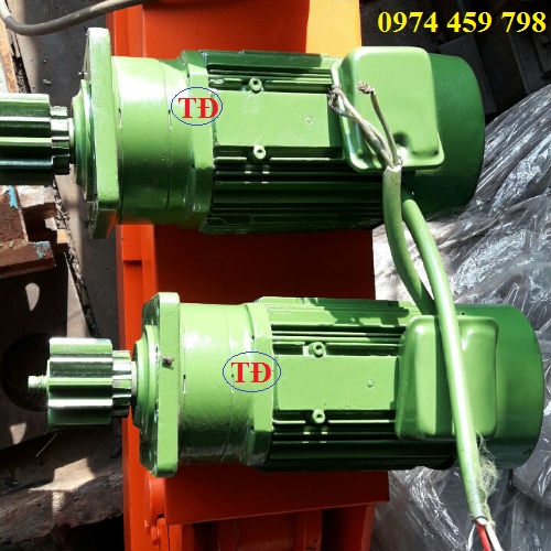 Motor dầm biên cầu trục Motor dầm biên cầu trục