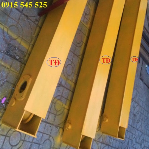 Hình ảnh bộ dầm biên cầu trục Hình ảnh bộ dầm biên cầu trục