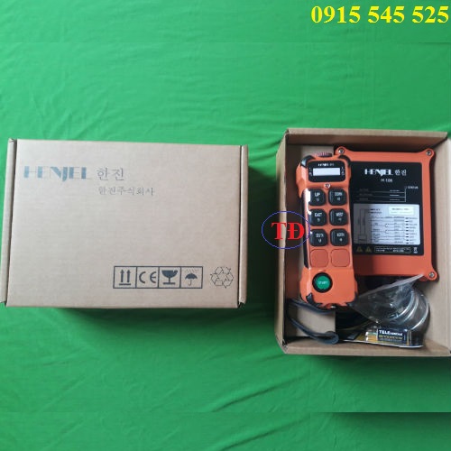 Hình ảnh điều khiển từ xa cầu trục Henjel Hình ảnh điều khiển từ xa cầu trục Henjel