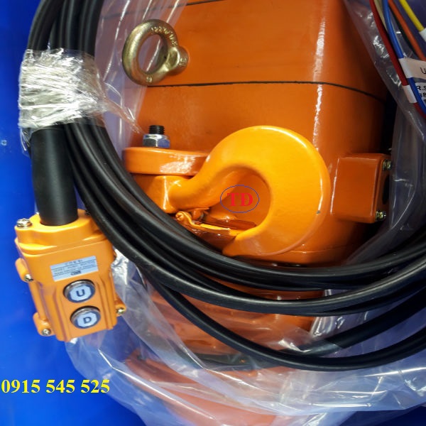 Palang xích điện Đài Loan loại 1 tấn 2 tấn 3 tấn 5 tấn Palang xích điện Đài Loan loại 1 tấn 2 tấn 3 tấn 5 tấn