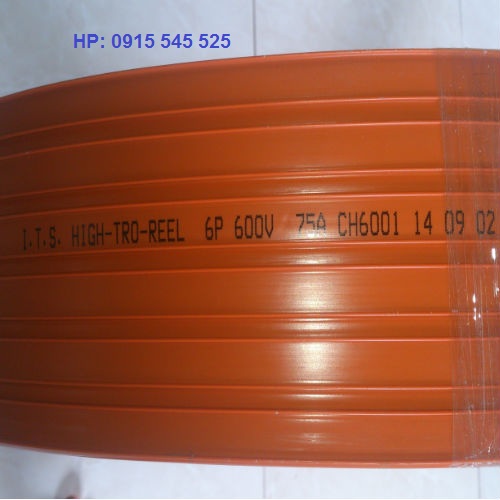 Ray điện an toàn cầu trục 6P75A Ray điện an toàn cầu trục 6P75A