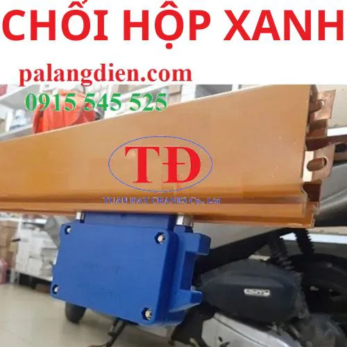 Chổi hộp xanh ray hộp kín 100A