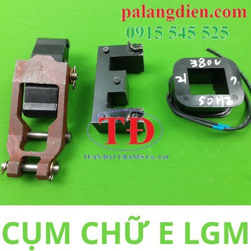 Cụn thắng chữ E palang LGM 10 tấn