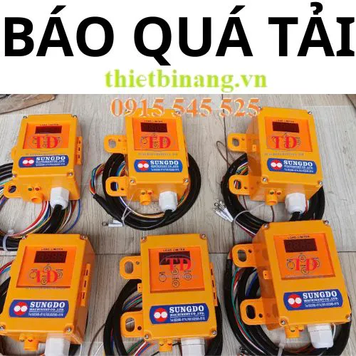Báo quá tải palang cầu trục Hàn Quốc