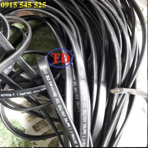 Cáp dẹt cho cầu trục