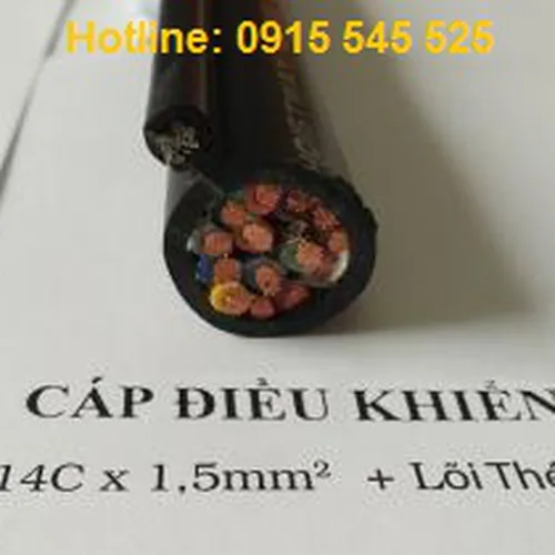 Cáp điều khiển cầu trục 14Cx1.5mm2