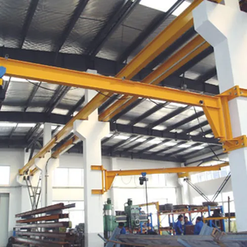 Cầu trục xoay treo tường.
