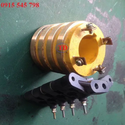 Cổ góp điện chổi than