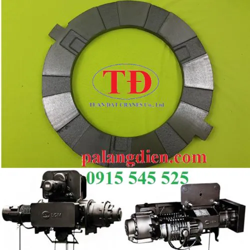 Đĩa áp lực của tời điện cáp 10T - 30T LGM