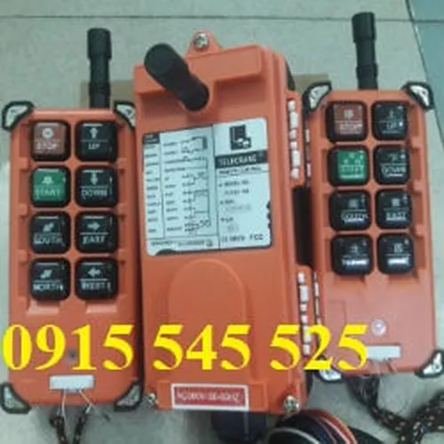 Điều khiển từ xa cầu trục 2 bộ phát