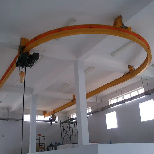 Monorail bán kính cong