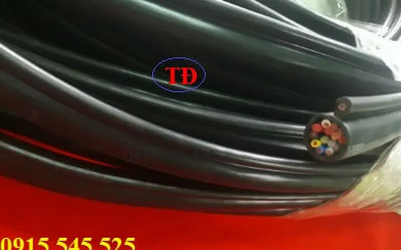 Cáp điều khiển cầu trục 8Cx1.5