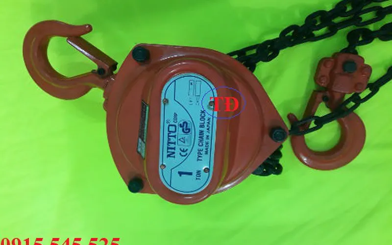 Palang xích kéo tay các loại