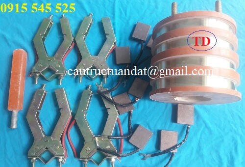 Cổ góp điện 4 pha 55x140x130 Cổ góp điện 4 pha 55x140x130