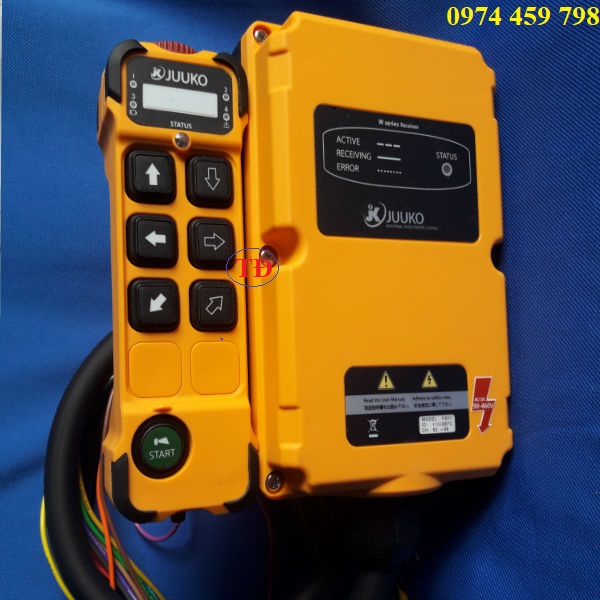 Điều khiển từ xa cầu trục hiệu Juuko K600 Điều khiển từ xa cầu trục hiệu Juuko K600