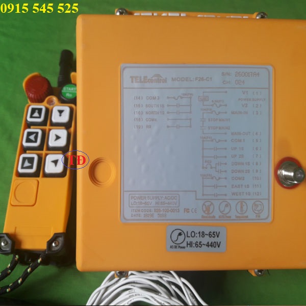 Điều khiển từ xa 2 cấp tốc độ model F26 - C1 Điều khiển từ xa 2 cấp tốc độ model F26 - C1