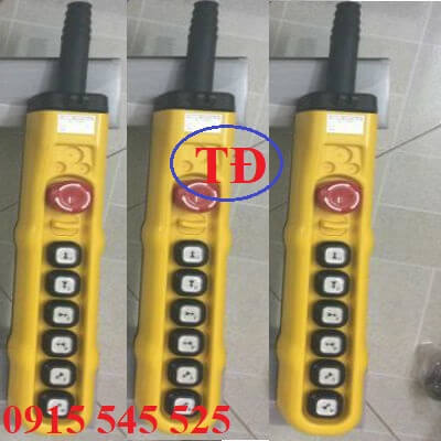 Tay bấm điều khiển cầu trục KG-H106ECCC Tay bấm điều khiển cầu trục KG-H106ECCC