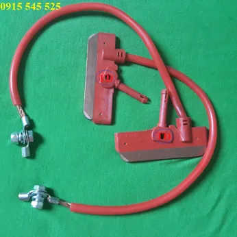 Lá than chổi tiếp điện cầu trục