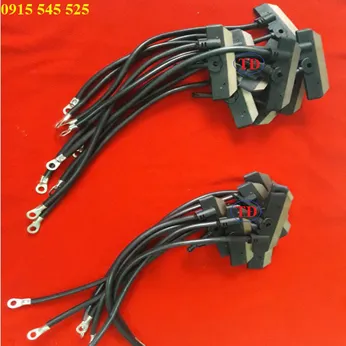 Than tay lấy điện cầu trục