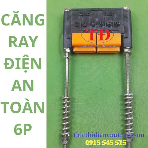 Căng ray điện cầu trục loại 6P